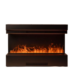 Water fireplace with heater 50 cm